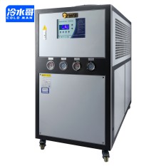 冷水哥工業冷水機10匹風冷殼管式冰水機冷凍水循環低溫制冷機組注塑模具